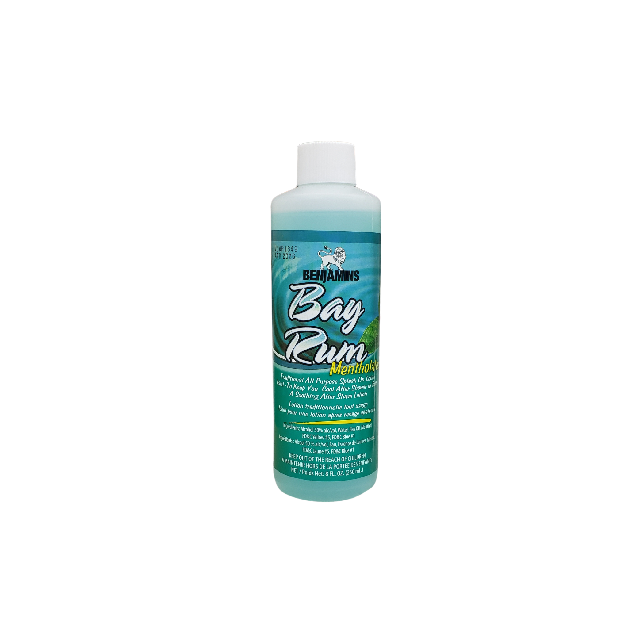 Benjamins Bay Rum Mentholated Net weight 8 fl oz dskfoodies
