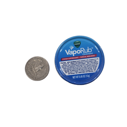 VICKS VapoRub Ointment Travel Size - 0.45 oz