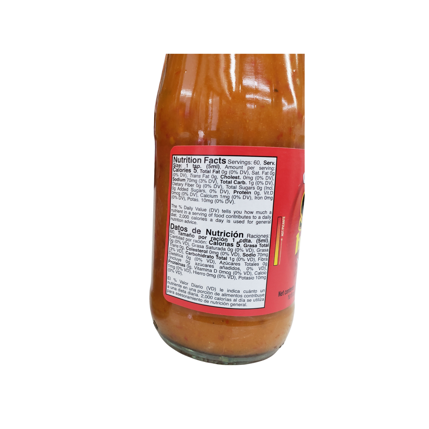 Matouk's Soca hot sauce - Net weight 10 fl oz