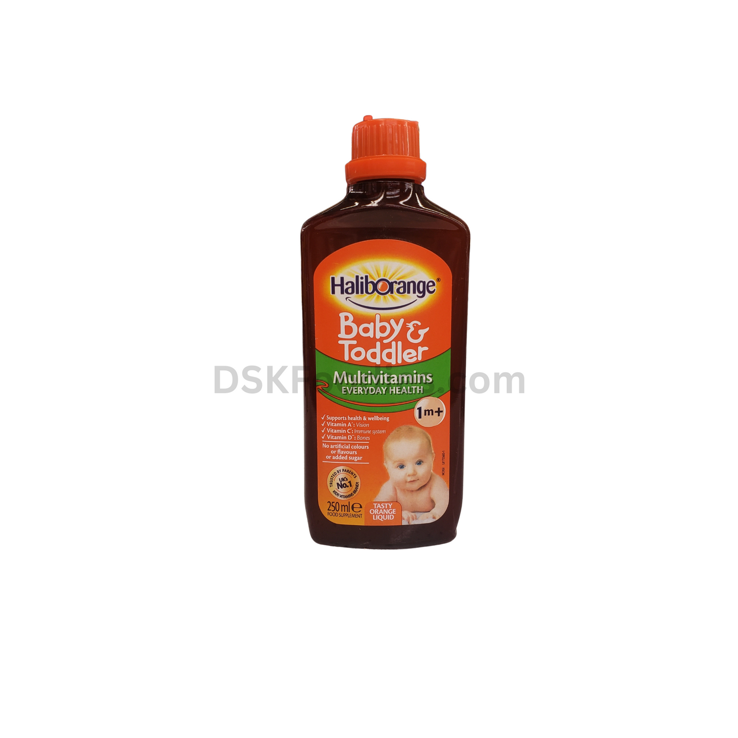 HalibOrange Baby & Toddler Multivitamins - Net weight 250ml