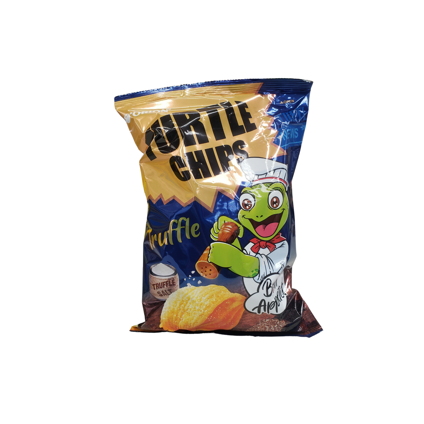 Orion Turtle Chips Truffle Flavored Snacks - Net weight 5.65oz