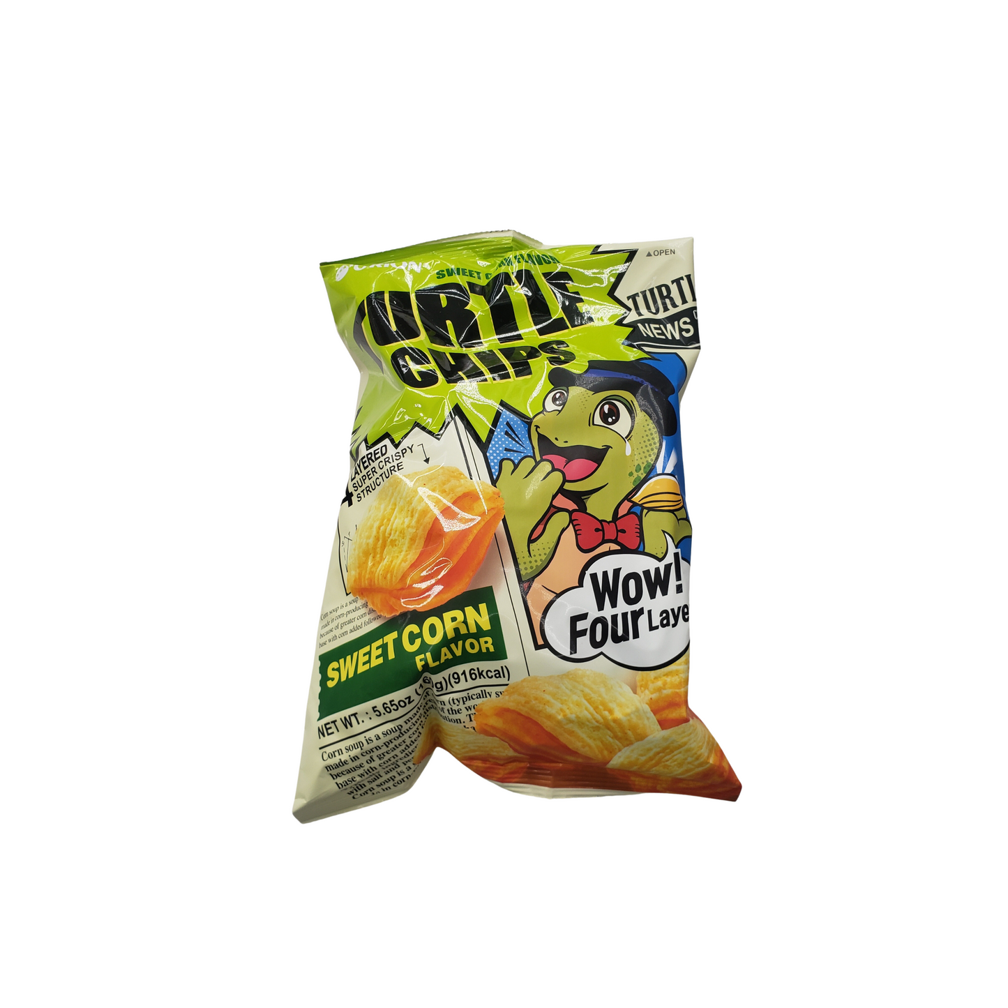 ORION Turtle Chips Sweet Corn Flavor - 5.65oz