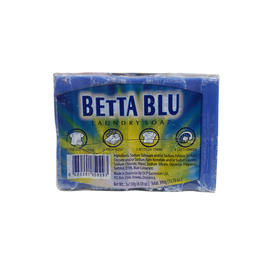 Betta Blue Laundry Soap Net weight 390g