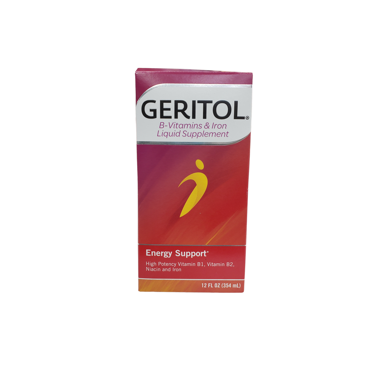 Geritol BVitamins & Iron Liquid Supplement 12fl oz dskfoodies