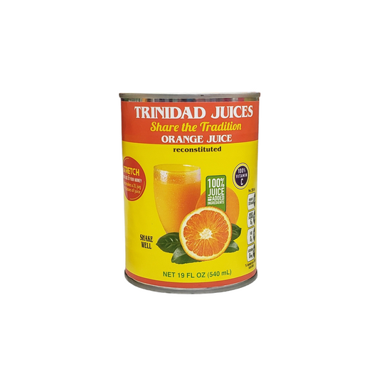 Trinidad Juices Orange Juice Reconstituted - Net weight 19 fl oz