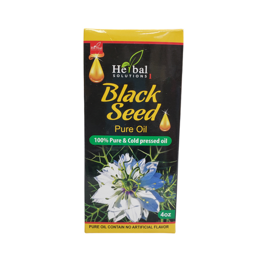 Herbal Solutions Pure Black Seed Oil - Net weight 4oz