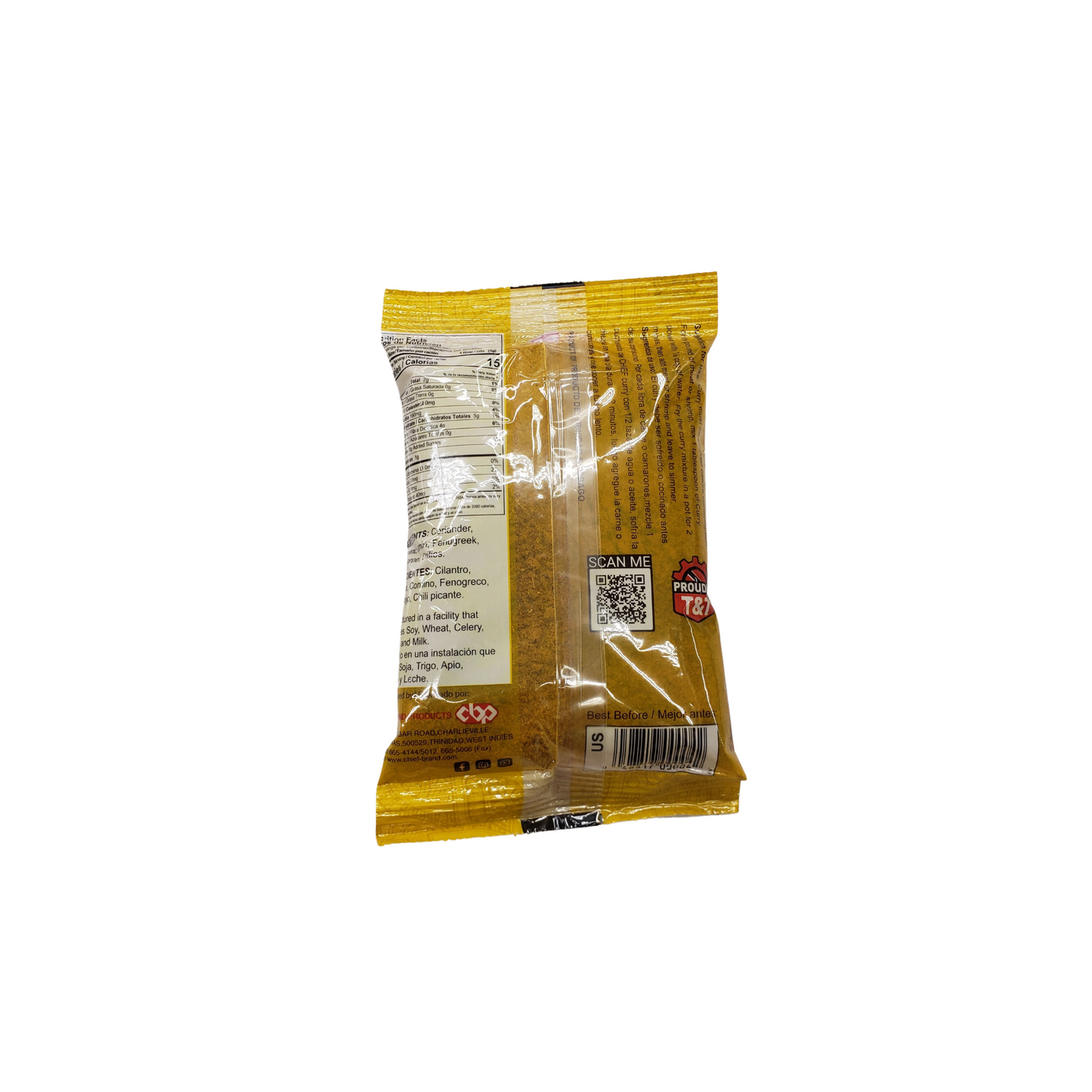 Chief Curry Powder (small pack)- 3oz (85g)