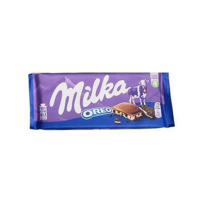 Milka OREO Milk Chocolate Bar (from Europe) - Net weight 100g