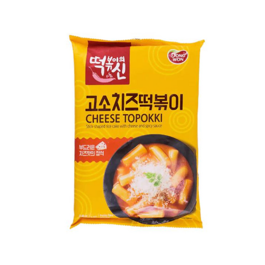 Dongwon Cheese Topokki (Rice cakes) -  net weight 8.46oz