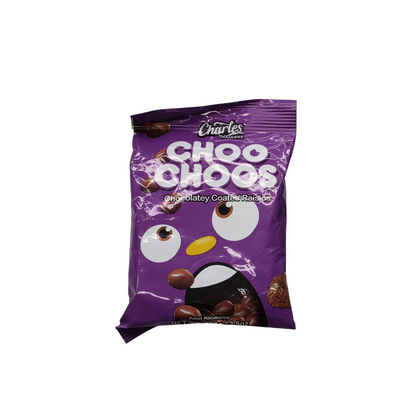 Charles Chocolates Raisin or Peanut Chocolate Coated -3.5oz