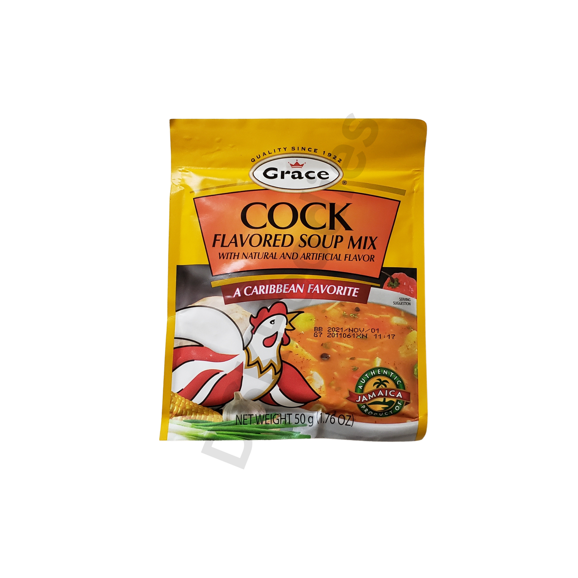 Grace Cock Flavored Soup Mix A Caribbean Favorite Net Weight 50g Dskfoodies