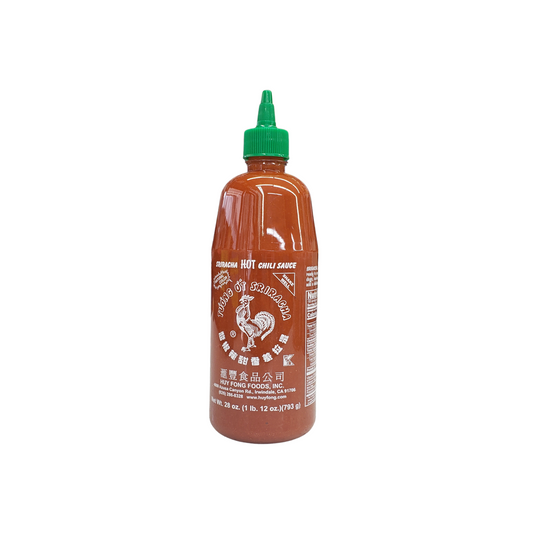 Huy Fong Sriracha Hot Chili Sauce - Net weight 28oz