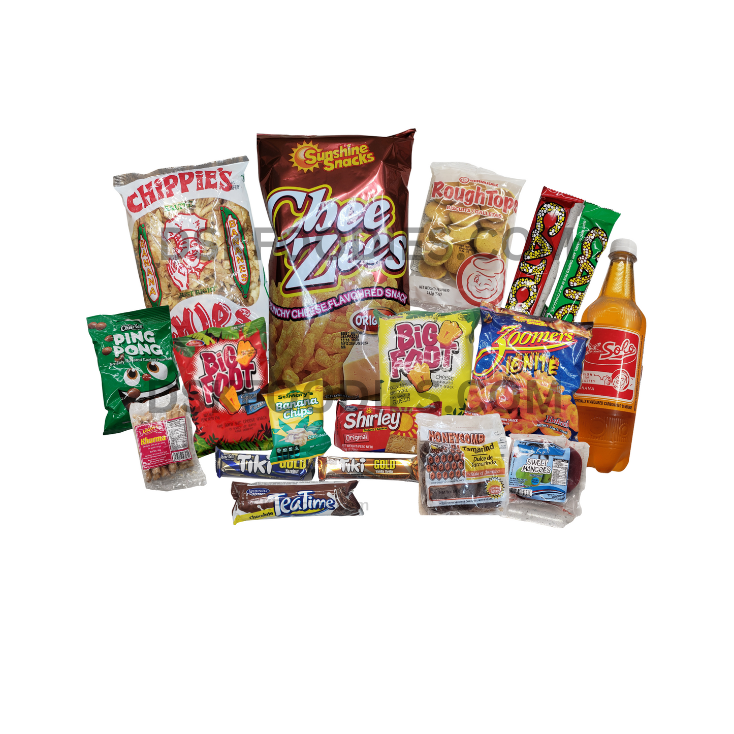 DSKFoodies Mystery Snack Box Caribbean Snack Edition 18pcs