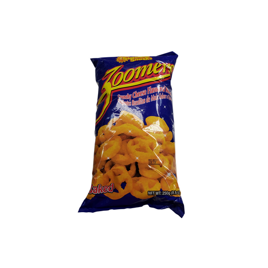 Sunshine Snacks Zoomers Baked Crunchy Cheese Wheels 250g